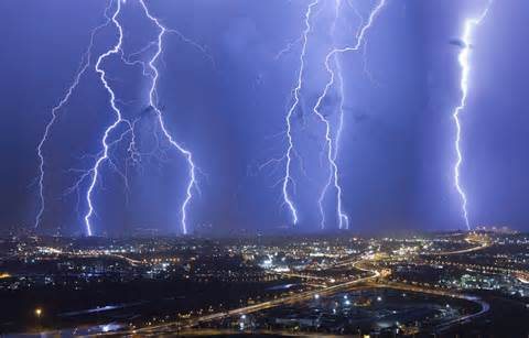 lightning strike